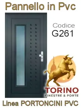 Portoncino in PVC modello G261
