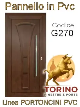 Portoncino in PVC modello G270
