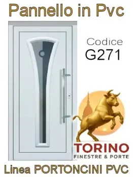 Portoncino in PVC modello G271
