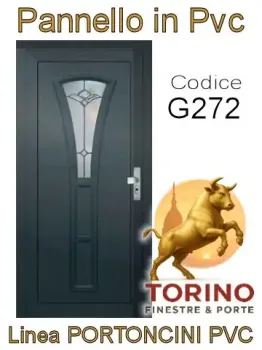 Portoncino in PVC modello G272