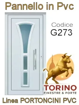 Portoncino in PVC modello G273