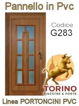 Portoncino in PVC modello G283