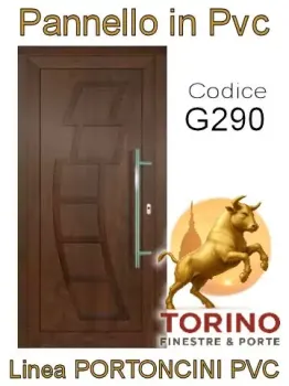 Portoncino in PVC modello G290