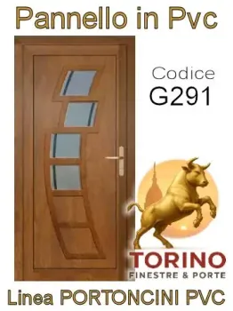 Portoncino in PVC modello G291