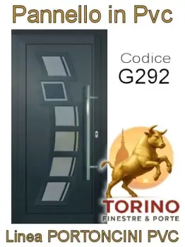 Portoncino in PVC modello G292
