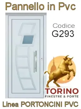 Portoncino in PVC modello G293