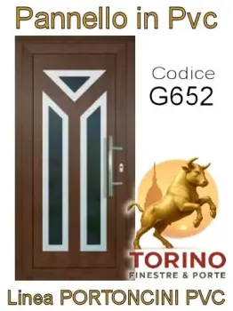 Portoncino in PVC modello G652