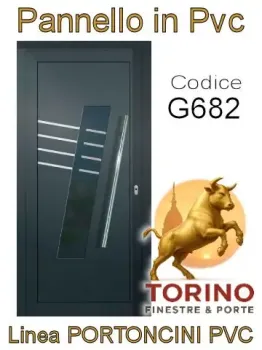 Portoncino in PVC modello G682