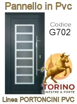 Portoncino in PVC modello G702