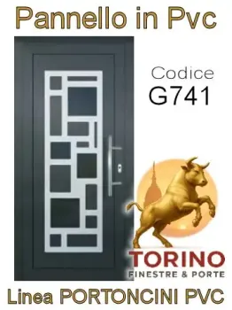 Portoncino in PVC modello G741