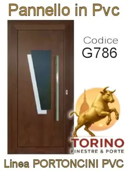 Portoncino in PVC modello G786