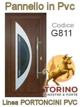 Portoncino in PVC modello G811