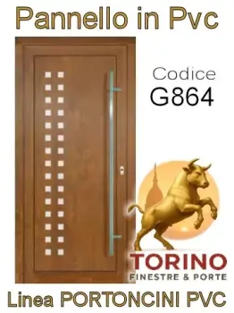 Portoncino in Pvc modello G864
