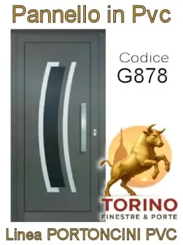 Portoncino in PVC modello G878