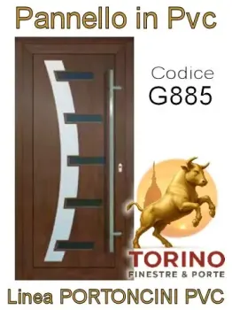 Portoncino in PVC modello G885