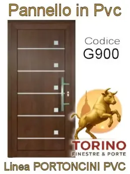 Portoncino in PVC modello G900