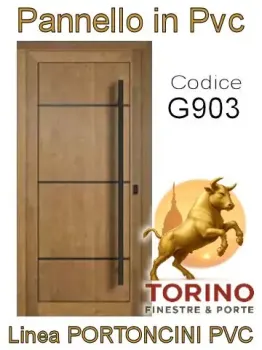 Portoncino in PVC modello G903