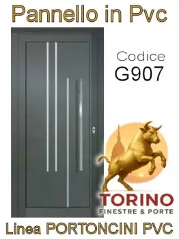 Portoncino in PVC modello G907