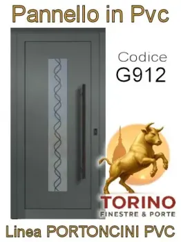 Portoncino in PVC modello G912