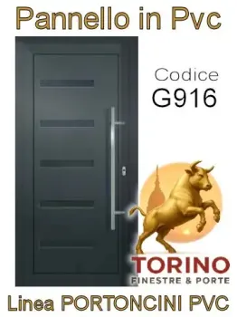 Portoncino in PVC modello G916