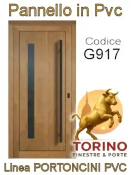 Portoncino in PVC modello G917