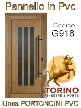 Portoncino in PVC modello G918