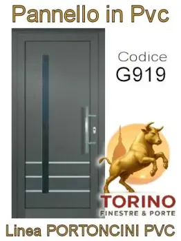 Portoncino in PVC modello G919