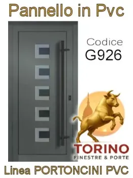Portoncino in PVC modello G926