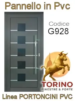 Portoncino in PVC modello G928