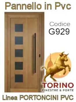 Portoncino in PVC modello G929