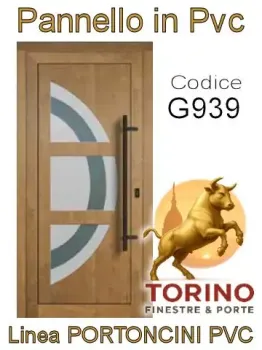 Portoncino in PVC modello G939