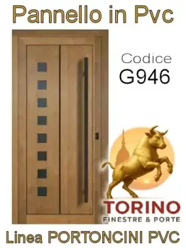 Portoncino in PVC modello G946
