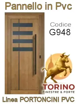Portoncino in PVC modello G948