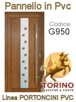 Portoncino in PVC modello G950