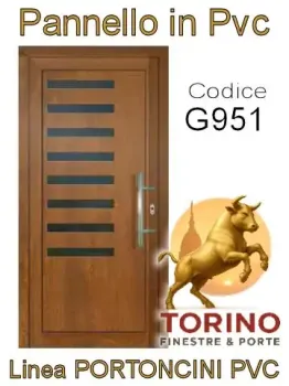 Portoncino in PVC modello G951