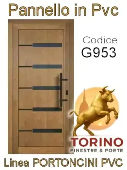 Portoncino in PVC modello G953
