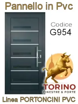Portoncino in PVC modello G954