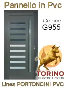 Portoncino in PVC modello G955