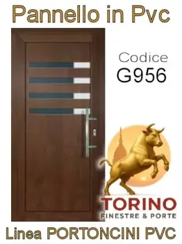 Portoncino in PVC modello G956