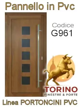 Pannello portoncino in Pvc modello G961