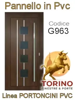 Portoncino in PVC modello G963