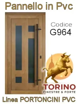 Portoncino in PVC modello G964