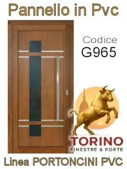 Portoncino in PVC modello G965