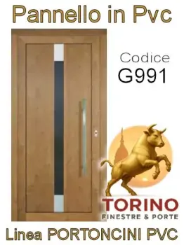 Portoncino in PVC modello G991