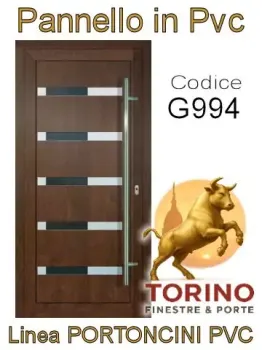 Portoncino in PVC modello G994