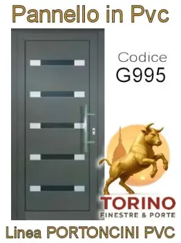 Portoncino in PVC modello G995