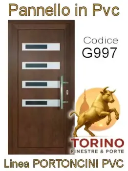 Portoncino in PVC modello G997