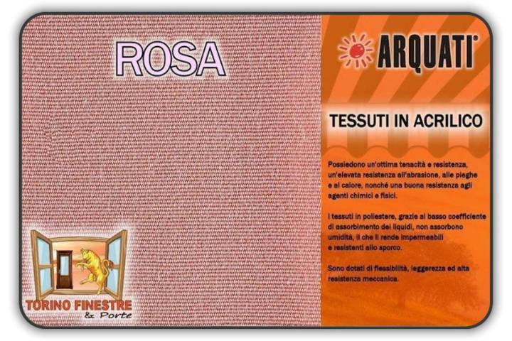 arquati acrilico tinta unita rosa