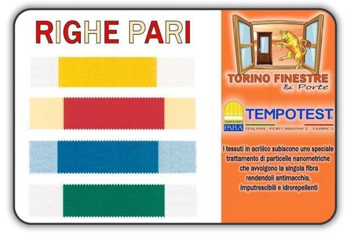 tempotest righe pari