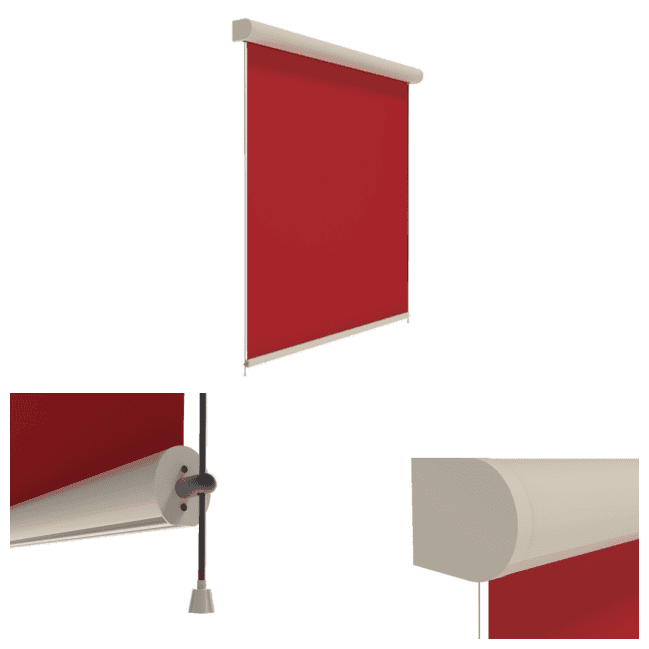 meccanismo tenda da sole a caduta telaio fisso glass torino